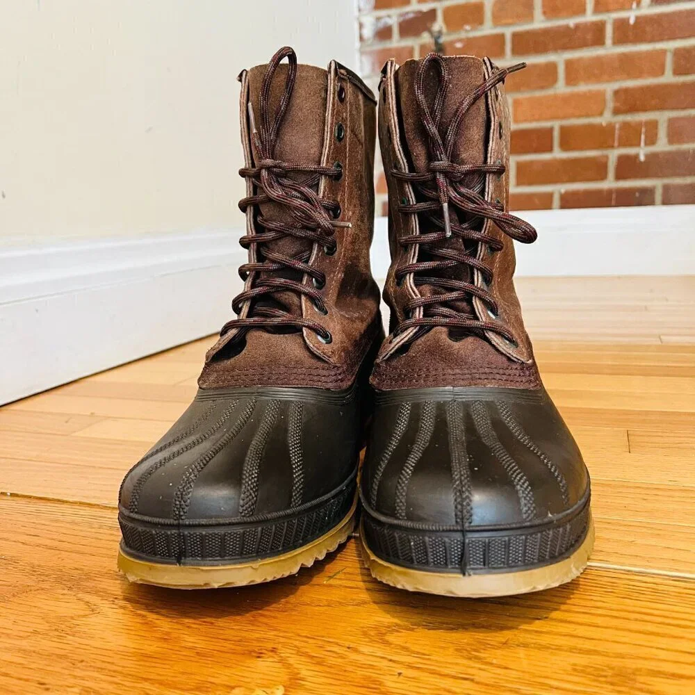 Sorel Kaufman Canada Waterproof Work Boots Felt Lined Size 13